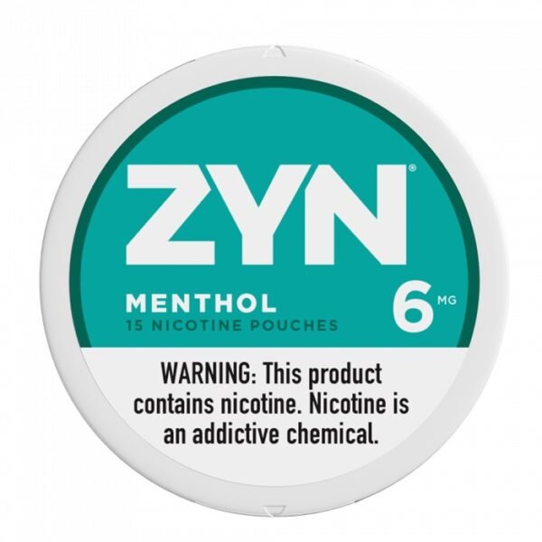 ZYN Menthol Pouches 6mg